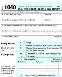 tax return for divorce settlement image