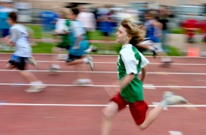 photo: tennessee child competing in race