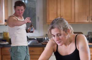 photo: husband and wife in abusive relationship