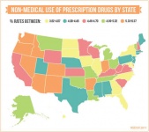 U.S. map nonmedical prescription drug use: What Family Lawyers Should Know About Drug Testing